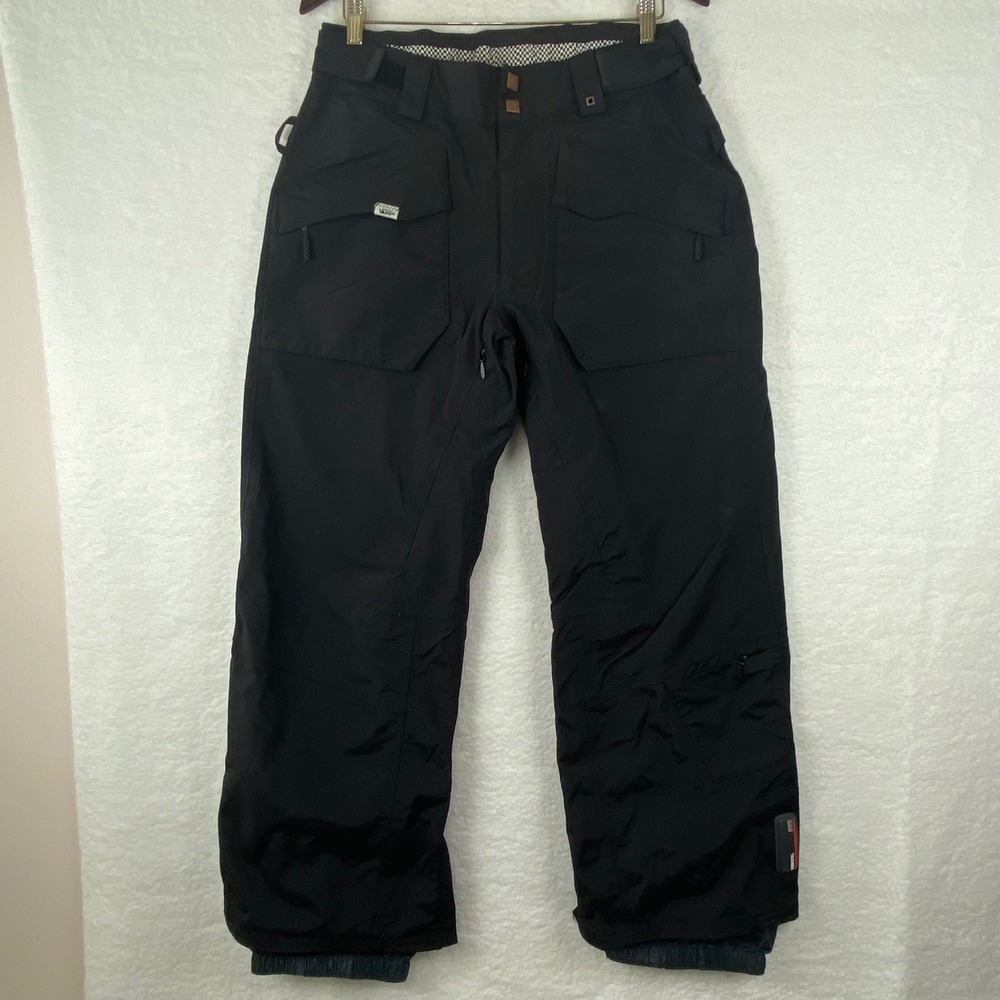 Vans‎ Snowboard Pants Mens Medium Black RECCO Avalanche Rescue System Technical